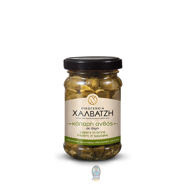 Halvatzis Kapern in Salzlake 105 g