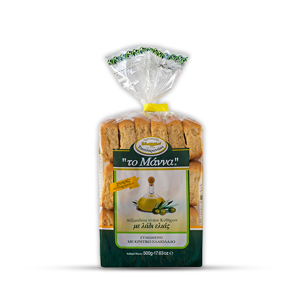 The Manna Kythira type small rusks with Cretan olive oil 500gr