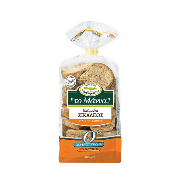 The Manna Small wheat rye rusks 400gr.