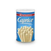 Papadopoulos Caprice wafer rolls with vanilla flavor 250g