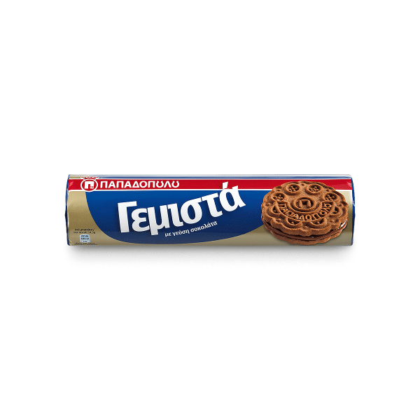 Papadopoulos Sandwich biscuits with chocolate flavored cream 200g