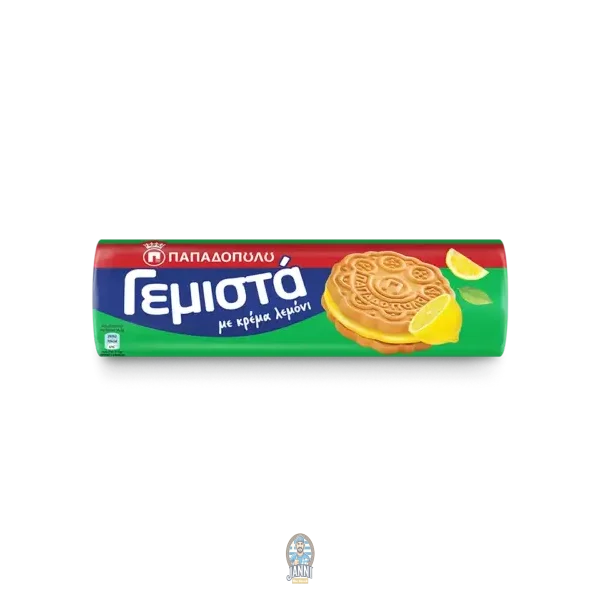 Papadopoulos Gemista Doppelkekse mit Zitronencremefüllung 200g