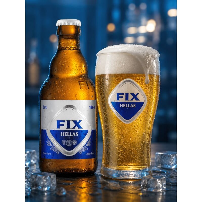 Fix Bier Hellas Premium Lager 330 ml