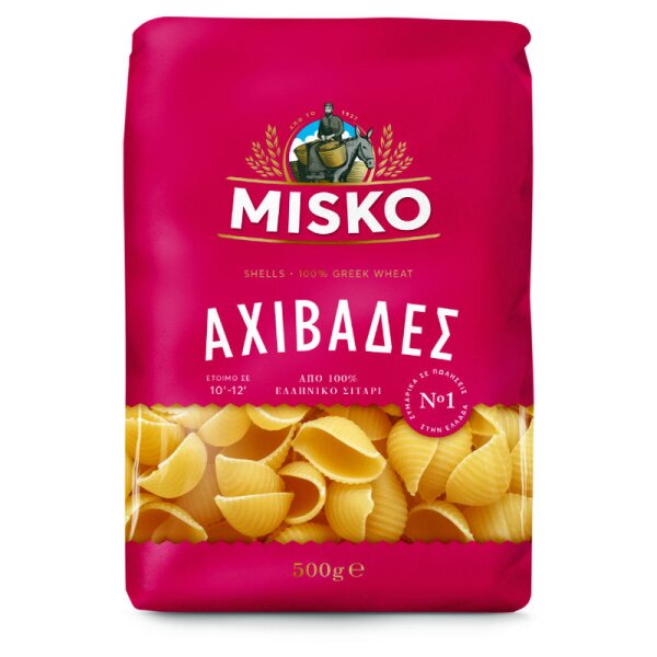 Misko Axibades Teigwaren 500g