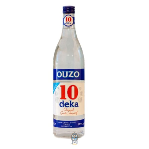 10 Deka Ouzo  37,5%vol. 700ml