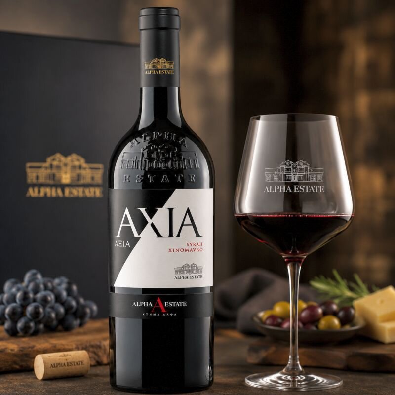 Alpha Estate Axia Syrah-Xinomavro Vin Rouge 75cl