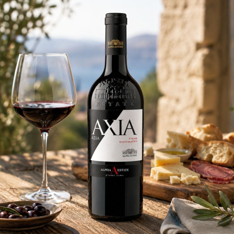 Alpha Estate Axia Syrah-Xinomavro Vin Rouge 75cl