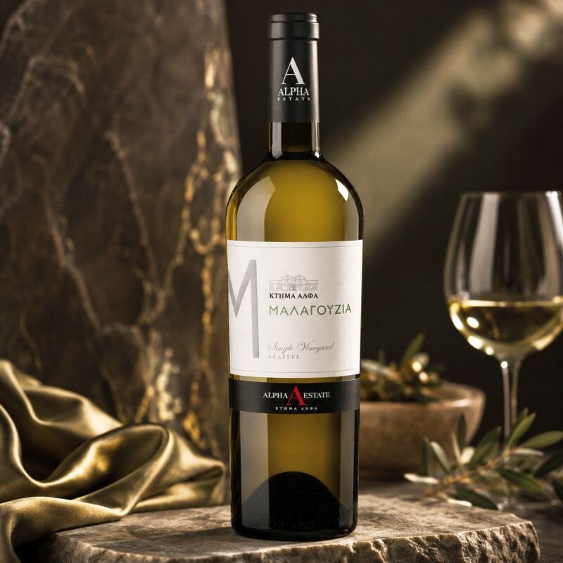 Alpha Estate Malagouzia Single Vineyard "Schildkröte" Weisswein 75cl