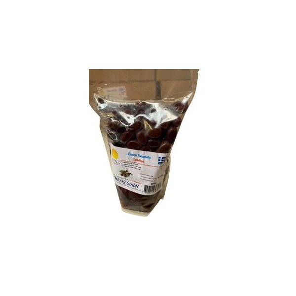 Schwarze Oliven entsteint Kalamata 800g