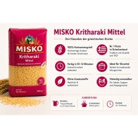 Misko Kritharaki Griechische Reisnudeln Mittel 500g