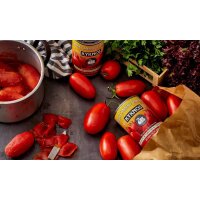 Kyknos Ganze geschälte Tomaten 400g