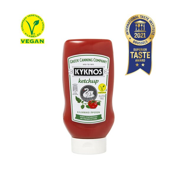 Kyknos Ketchup plastic bottle 560g