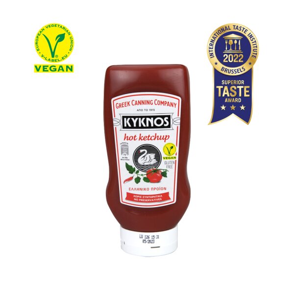 Kyknos Ketchup Scharf 560g