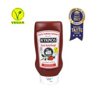 Kyknos Hot ketchup top down plastic bottle 560g