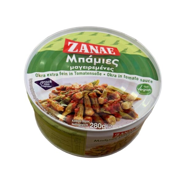 Zanae Bamies Okra extra fein in Tomatensauce 280g