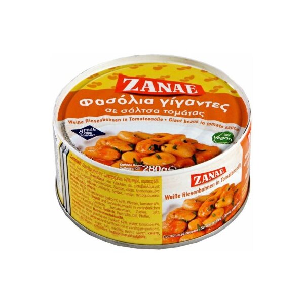 Zanae Γίγαντες σε σάλτσα τομάτας 280g