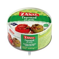 Zanae Gemista  Gefüllte Tomaten und Paprika mit Reis...
