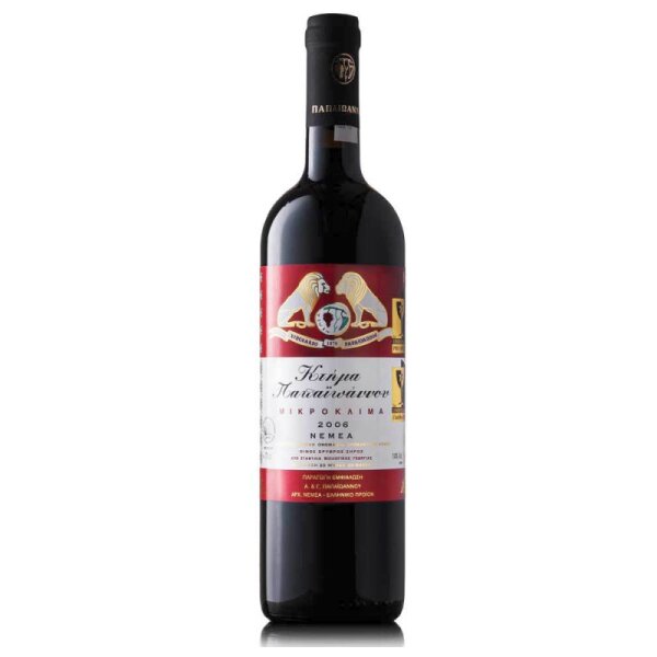 Ktima Papaioannou Mikroklima Nemea Agioritiko Bio Rotwein 75cl