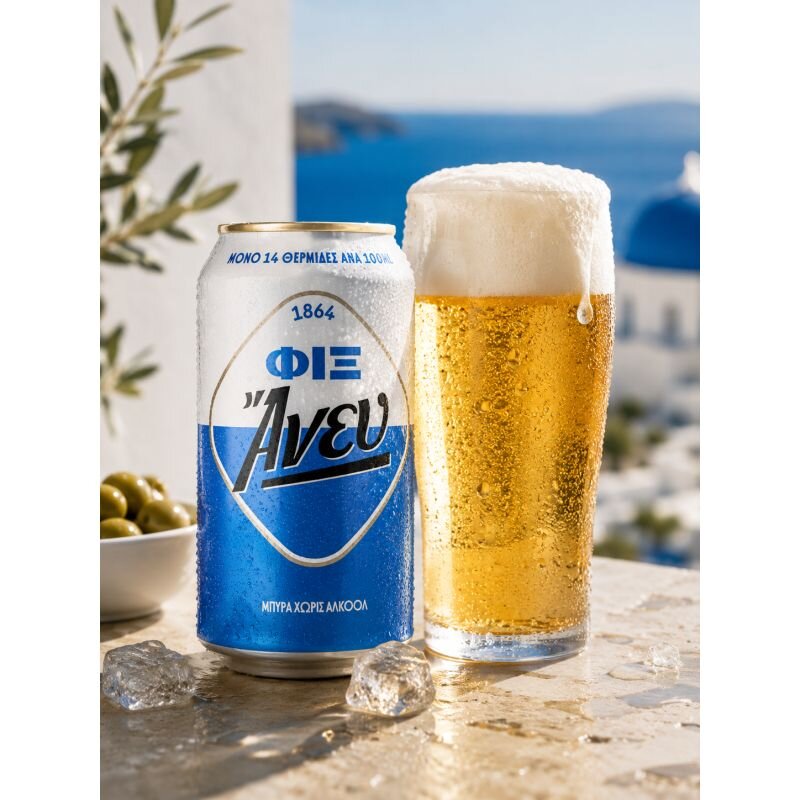 Fix Anef Birra Greca Analcolica in Lattina 330 ml