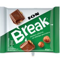 ION Break Milchschokolade mit Haselnüssen 85 g