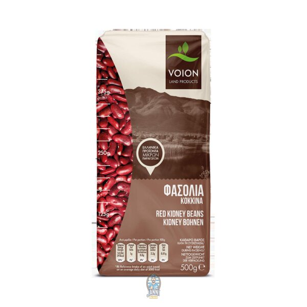 Voion Rote Kidney Bohnen 500g