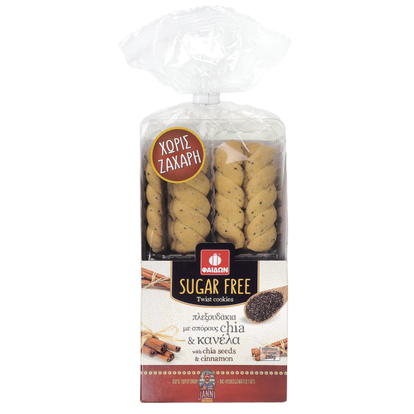 Fedon Twist mit Zimt und Chia zuckerfrei 250g