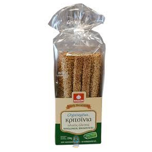 Fedon whole grain grissini with sesame 250g