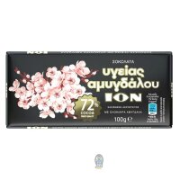 ION Dark Zartbitter Schokolade 72% Kakao mit Ganzen...