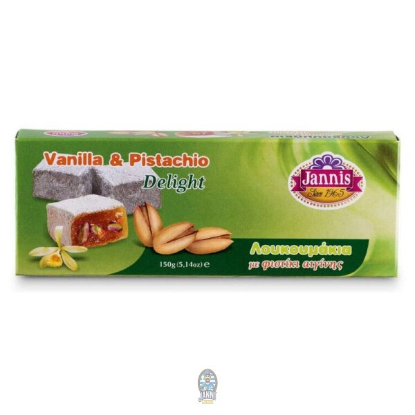 Jannis Loukoumakia Vanille und Pistazien 150 g