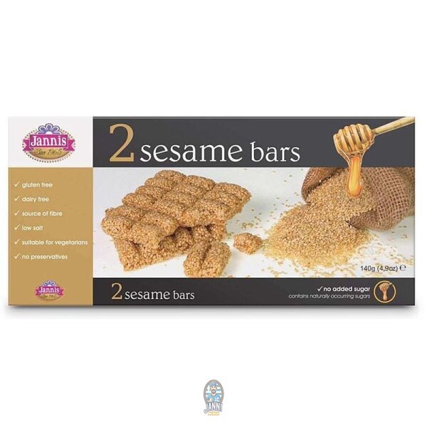 Jannis Pasteli Sesamriegel 2 x 70 g