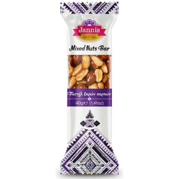 Jannis Pasteli Nussmix Riegel 40 g