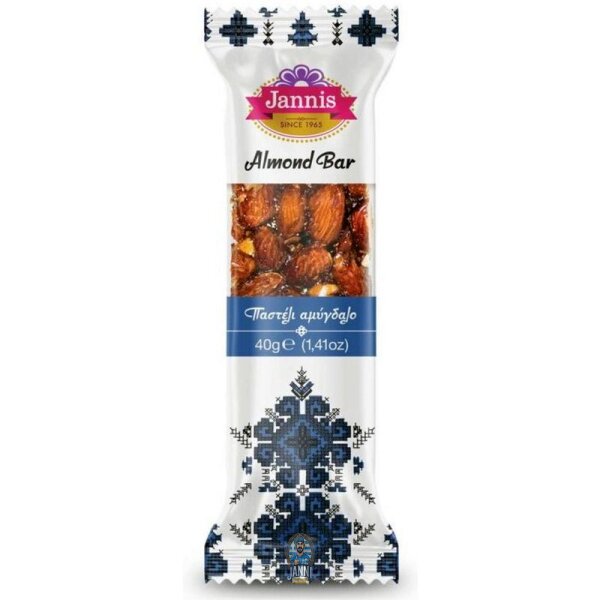 Jannis Pasteli Mandel Riegel 40 g