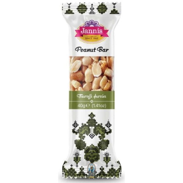 Jannis Pasteli Erdnuss Riegel 40 g