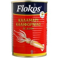 Flokos Kalifornischer Tintenfisch in Salzlake 370 g