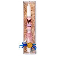 Griechische Handgemachte Osterkerze Lampada Hase 29 cm...