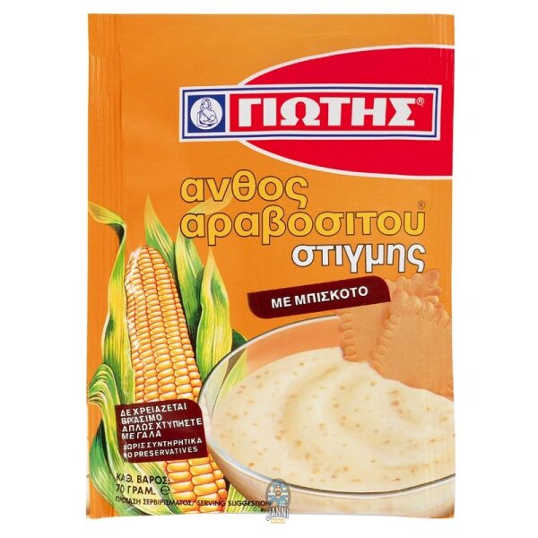 Jotis Anthos Aravositou Stigmis Pudding Instantané au Caramel 62g