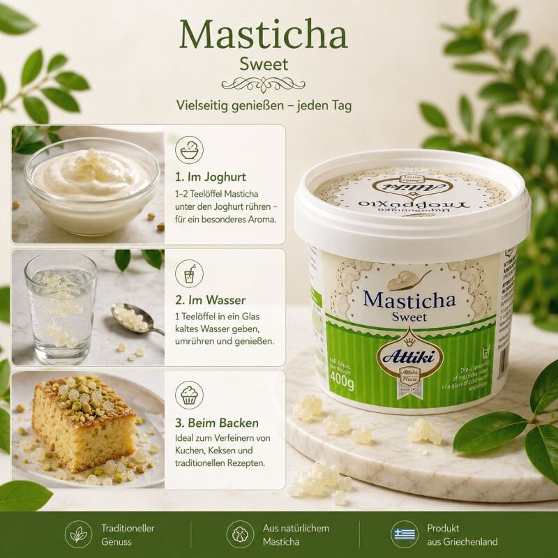 Attiki Masticha Sweet – Ελληνικό Υποβρύχιο Μαστίχας 400g