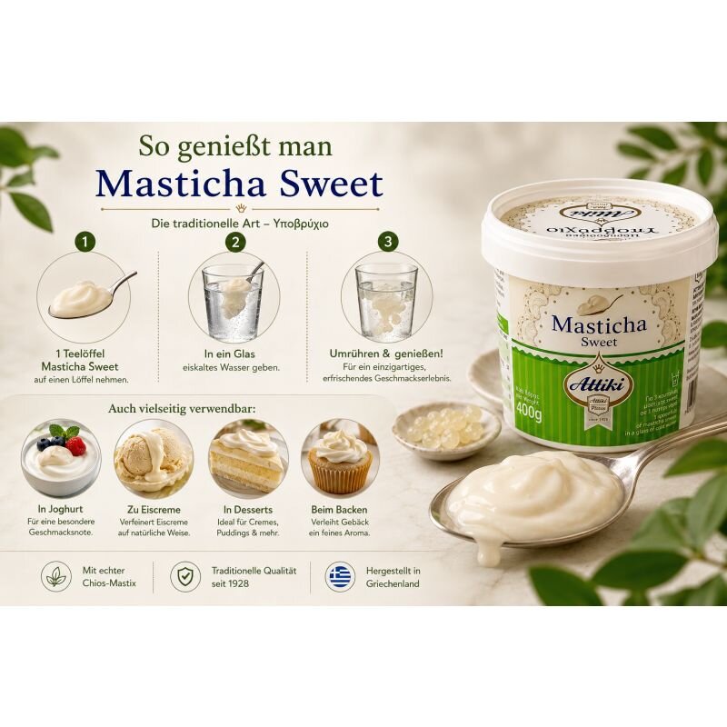 Attiki Masticha Sweet – Ελληνικό Υποβρύχιο Μαστίχας 400g