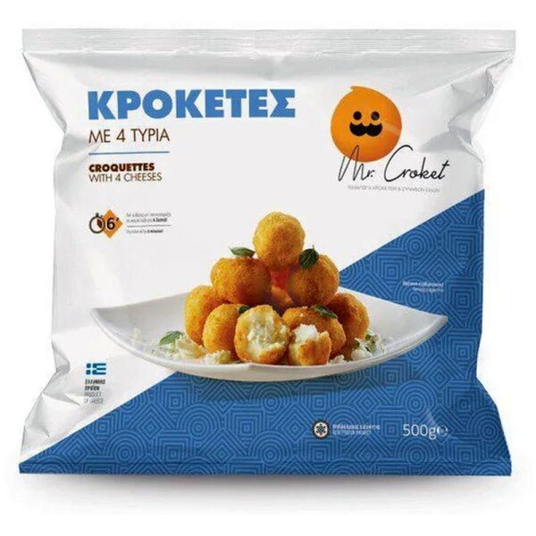 Mr. Croquette Κροκέτες Τυριών με 4 Τυριά
