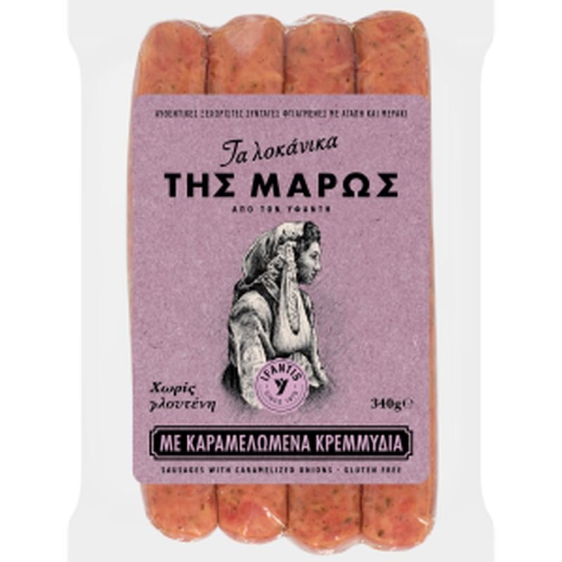 Ifantis Maros Griechische Wurst mit karamellisierten...