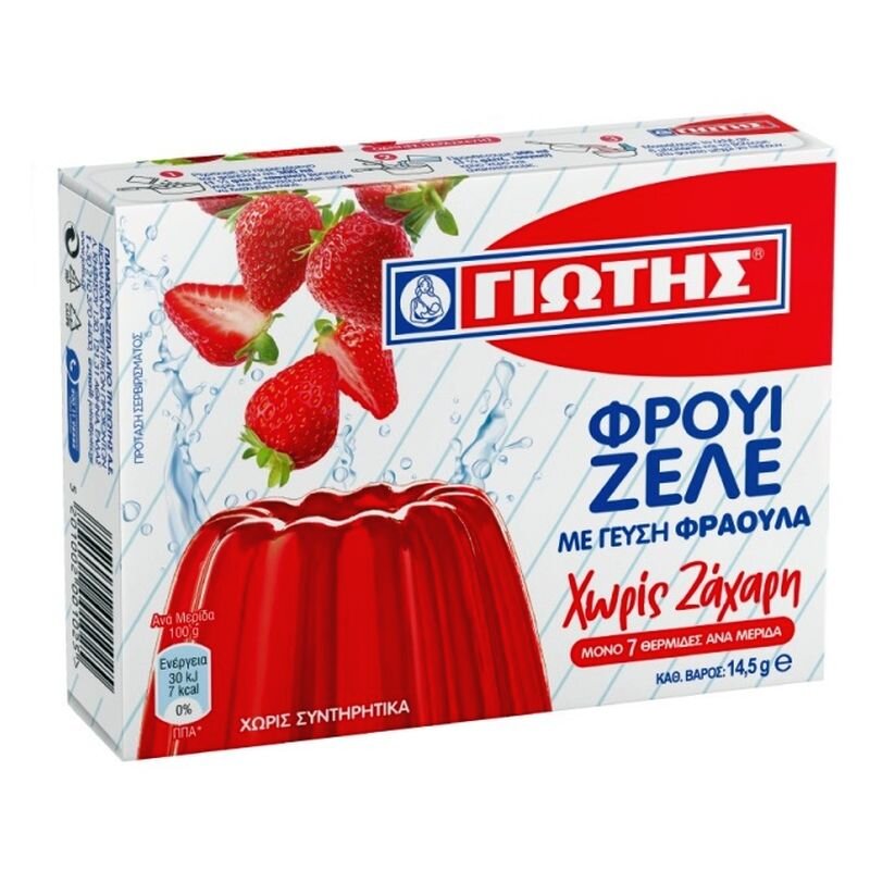 Jotis Froui Ζελέ Φράουλα – Gelée Fraise sans Sucre 145g