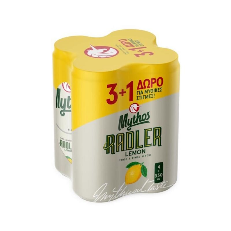 Mythos Radler Bier & Zitronensaft 330ml