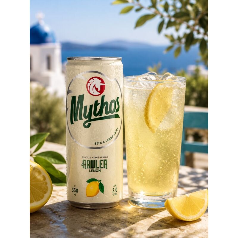 Mythos Radler Birra & Succo di Limone 330ml