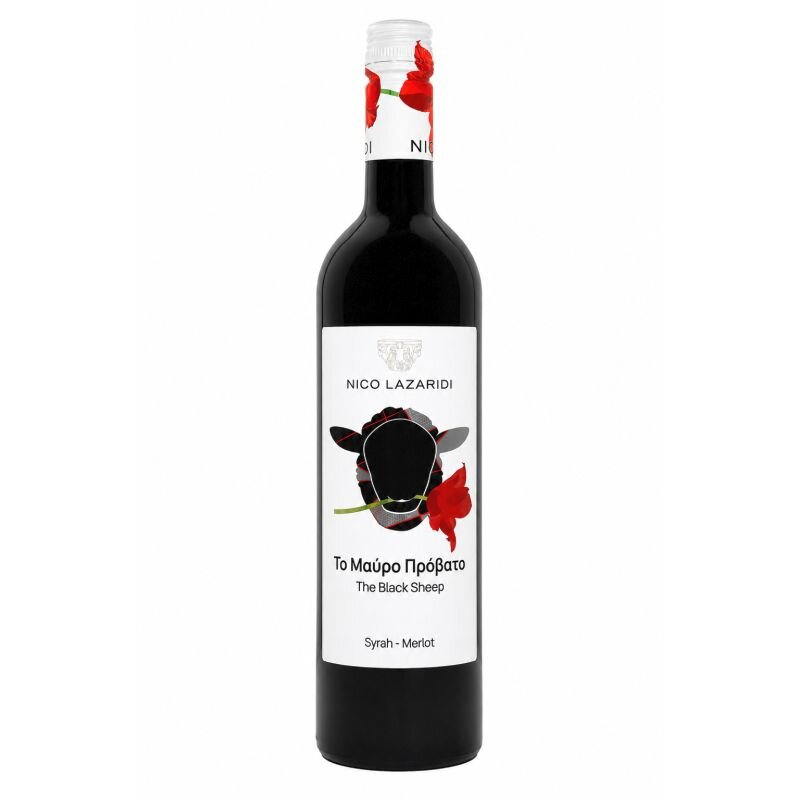 Nico Lazaridi The Black Sheep Syrah-Merlot 75 cl