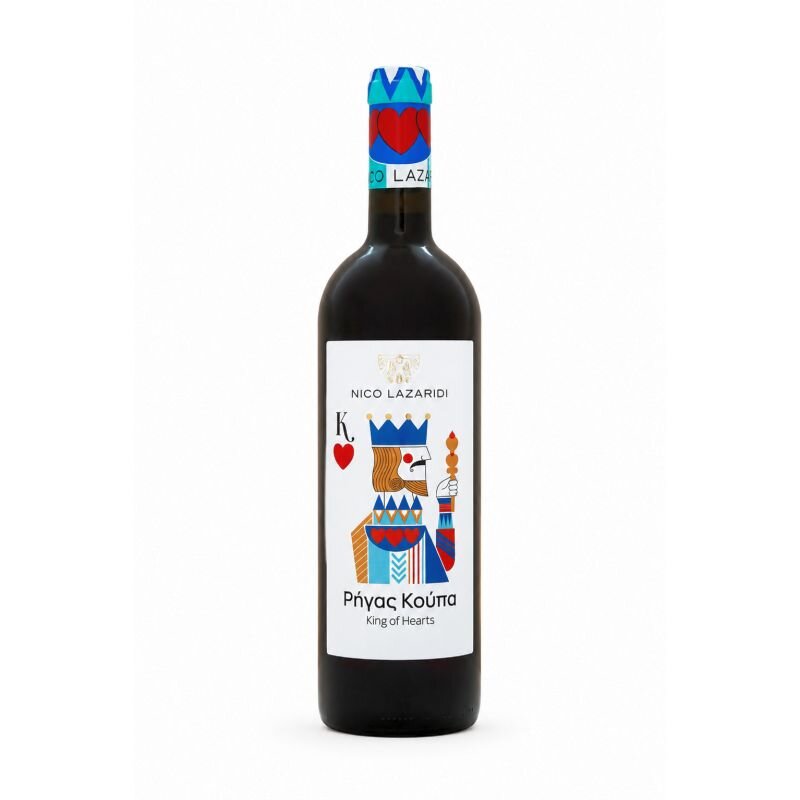 Nico Lazaridi Rigas Koupa King of Hearts Rotwein 75 cl