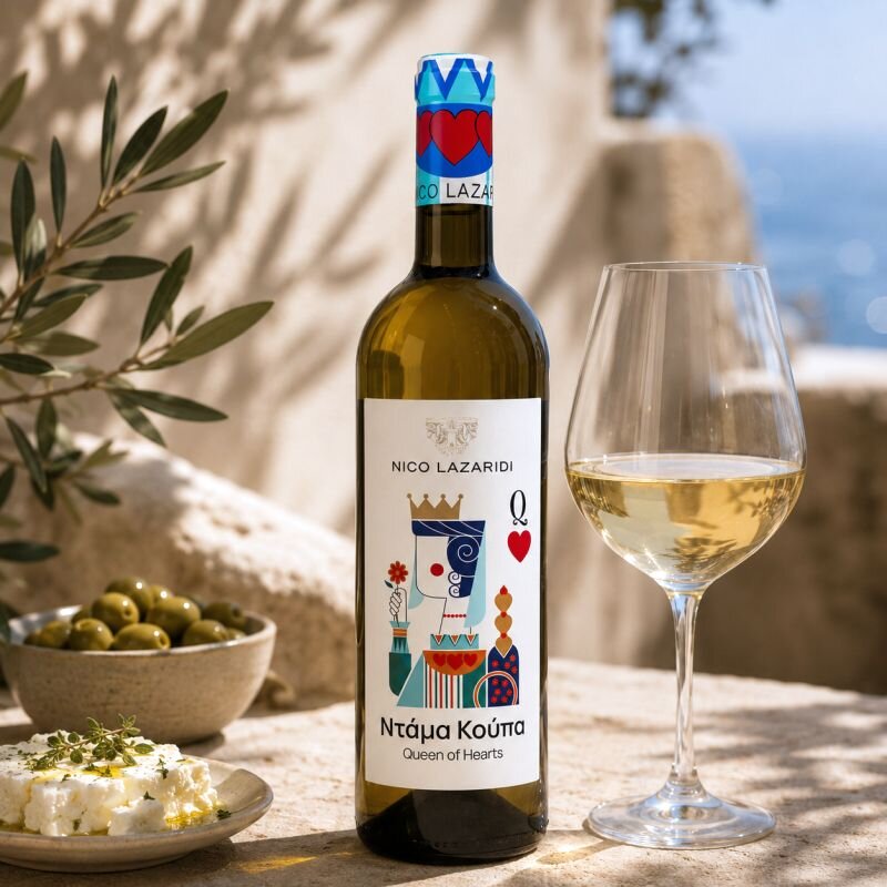 Nico Lazaridi Queen of Hearts Weisswein 75 cl