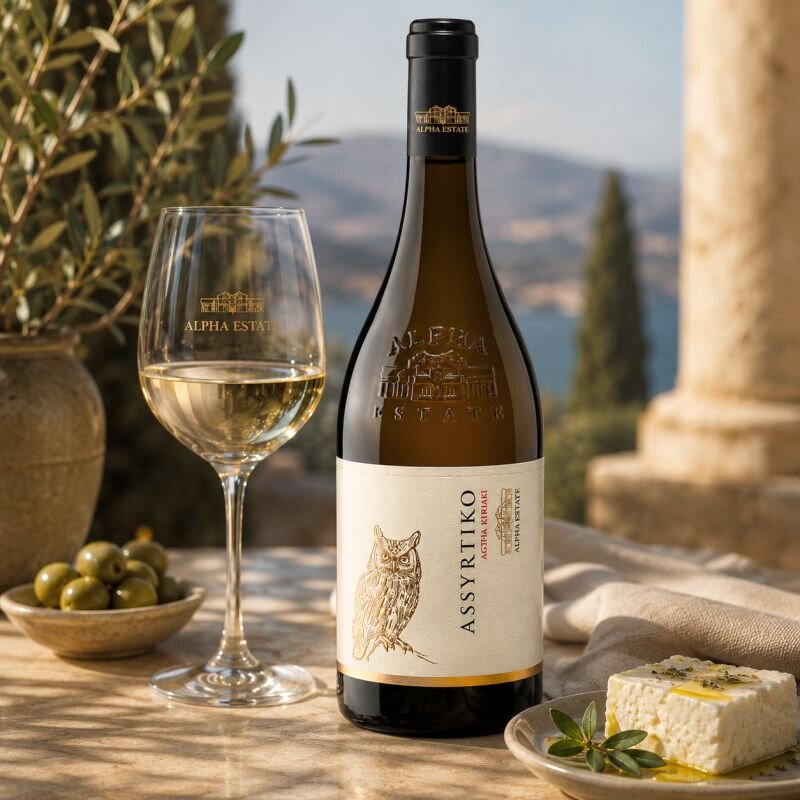 Alpha Estate Assyrtiko Single Block Aghia Kiriaki 75cl