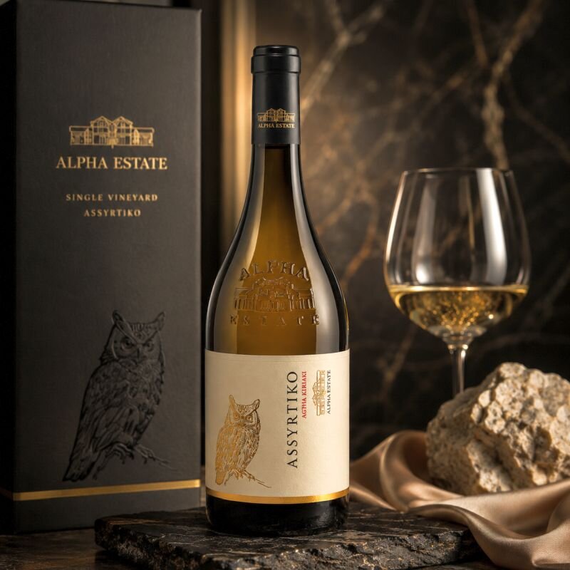 Alpha Estate Assyrtiko Single Block Aghia Kiriaki 75cl