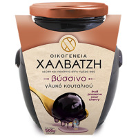 Halvatzis Glyko koutaliou Sauerkirschen eingelegt in...