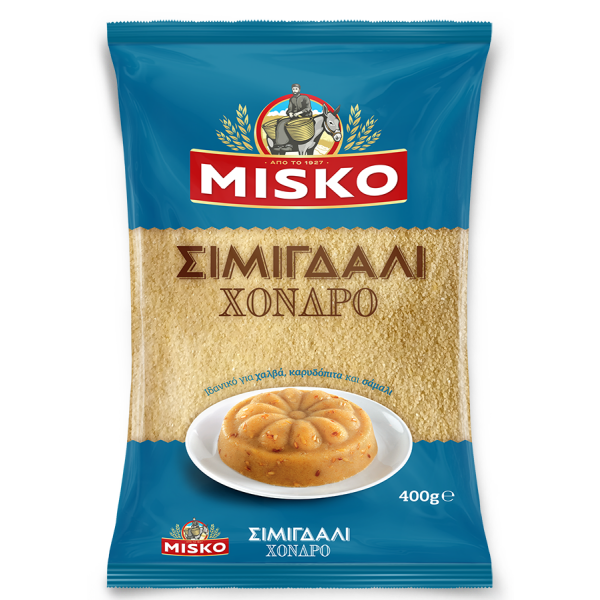 Misko Σιμιγδάλι Χονδρό 400g